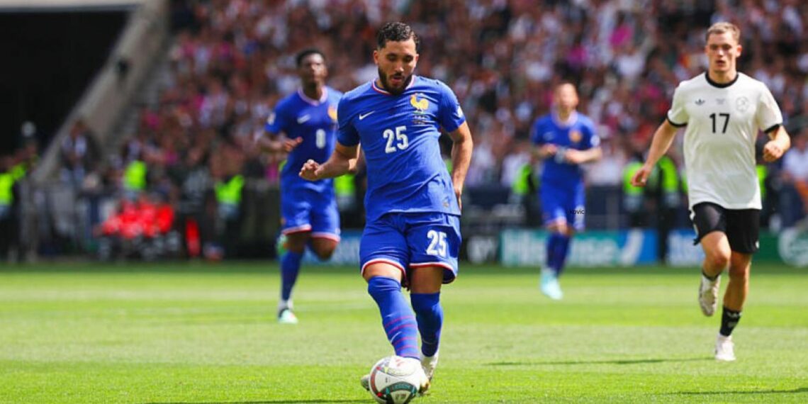 Rayan Cherki en équipe de France