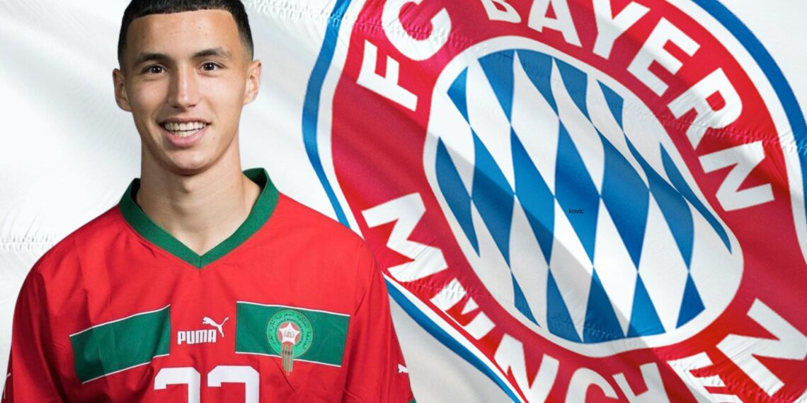 L' international marocain, El Khannouss, dans le viseur du Bayern Munich