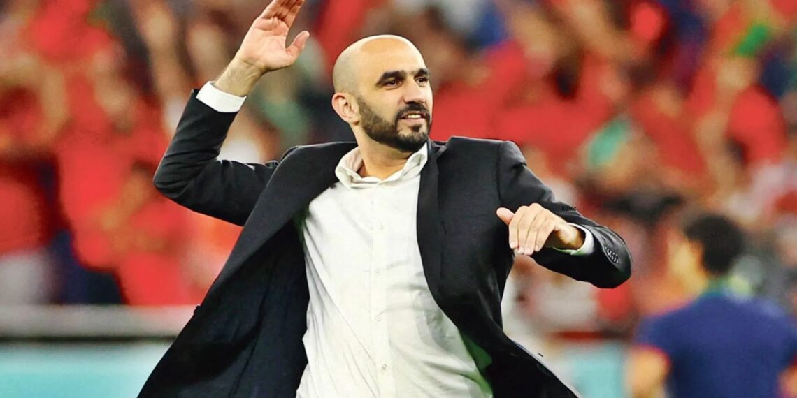 Walid Regragui, sélectionneur du Maroc
